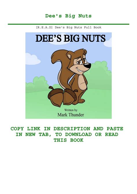 big dees|dee's big nuts full book.